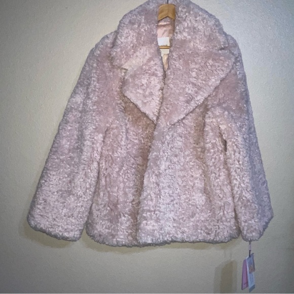 AVEC LES FILLES Faux Fur‎ Coat - Picture 2 of 12